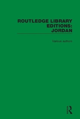 Routledge Library Editions: Jordan - 