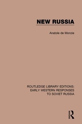 New Russia - Anatole de Monzie