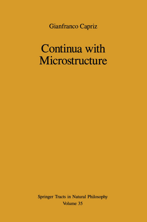 Continua with Microstructure - Gianfranco Capriz