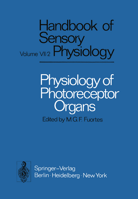 Physiology of Photoreceptor Organs - 