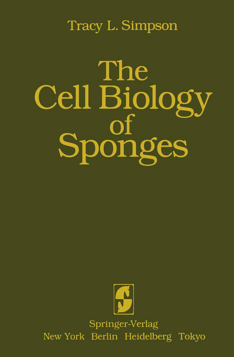 The Cell Biology of Sponges - T.L. Simpson