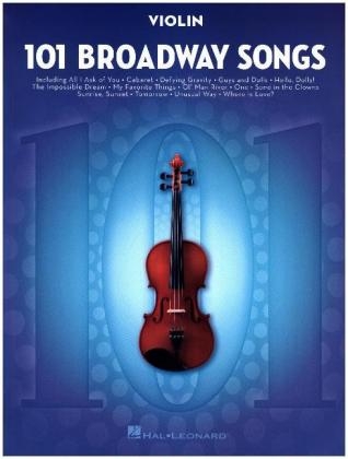 101 Broadway Songs: Violin