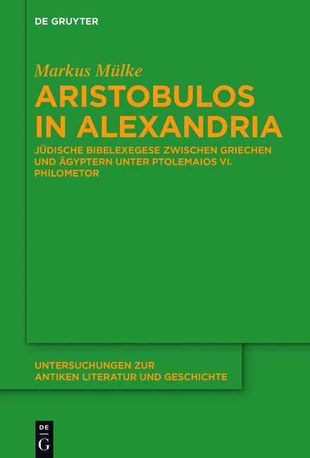 Aristobulos in Alexandria - Markus Mülke