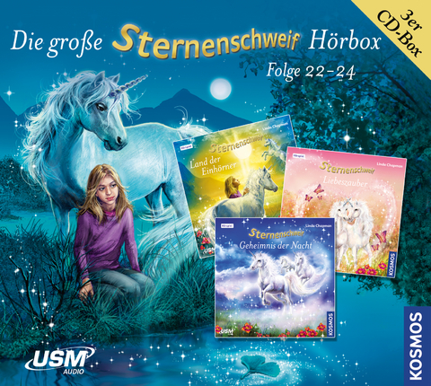 Die große Sternenschweif Hörbox Folgen 22-24 (3 Audio CDs) - Linda Chapman