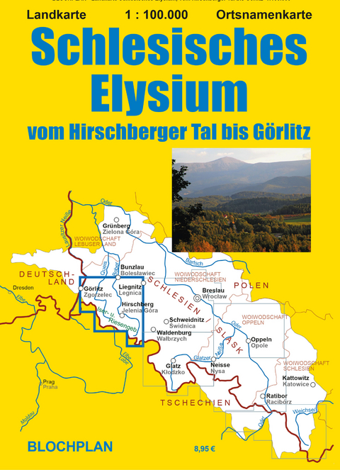 Landkarte Schlesisches Elysium - Dirk Bloch