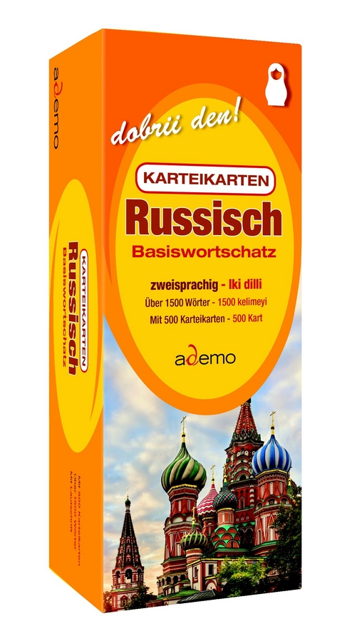 Karteikarten Basiswortschatz Russisch