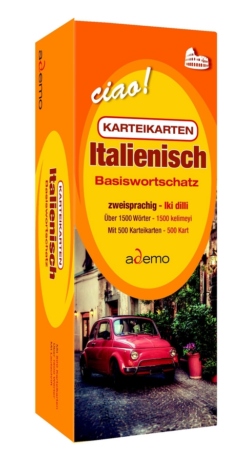 Karteikarten Basiswortschatz Italienisch