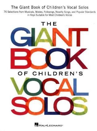 The Giant Book Of Children's Vocal Solos