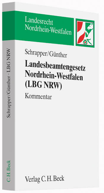 Landesbeamtengesetz Nordrhein-Westfalen (LBG NRW) - Ludger Schrapper, Jörg-Michael Günther