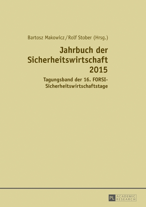 Jahrbuch der Sicherheitswirtschaft 2015 - 