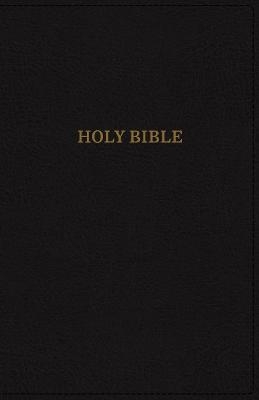 KJV Holy Bible: Deluxe Thinline with Cross References, Black Leathersoft, Red Letter, Comfort Print (Thumb Indexed): King James Version -  Thomas Nelson