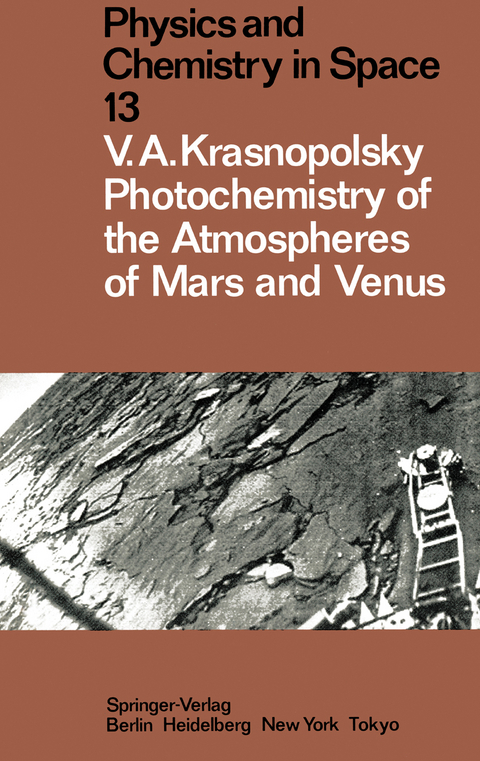 Photochemistry of the Atmospheres of Mars and Venus - Vladimir A. Krasnopolsky