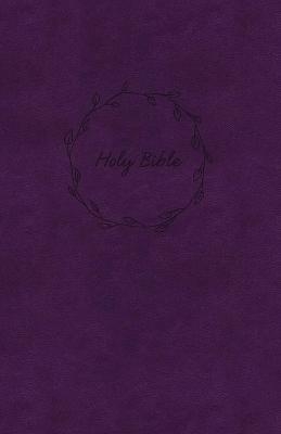 NKJV, Value Thinline Bible, Large Print, Purple Leathersoft, Red Letter, Comfort Print -  Thomas Nelson