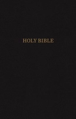 KJV Holy Bible: Thinline with Cross References, Black Bonded Leather, Red Letter, Comfort Print: King James Version -  Thomas Nelson