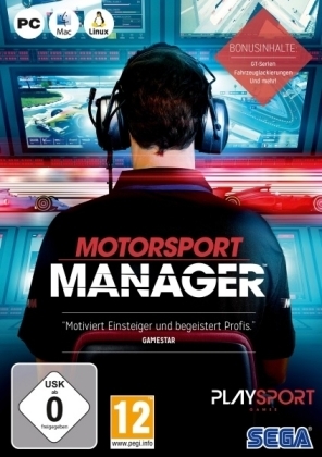 Motorsport Manager, 1 DVD-ROM