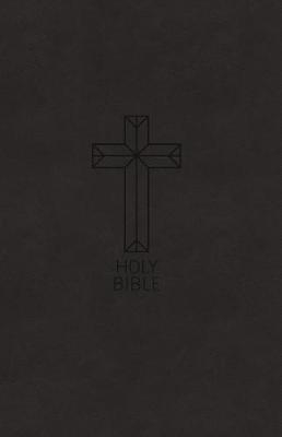 NKJV, Thinline Bible, Compact, Leathersoft, Black, Red Letter, Comfort Print -  Thomas Nelson