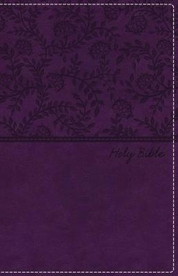 NKJV, Deluxe Gift Bible, Leathersoft, Purple, Red Letter, Comfort Print -  Thomas Nelson