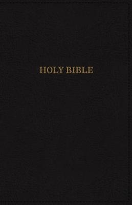 KJV Holy Bible: Giant Print with 53,000 Cross References, Deluxe Black Leathersoft, Red Letter, Comfort Print (Thumb Indexed): King James Version -  Thomas Nelson
