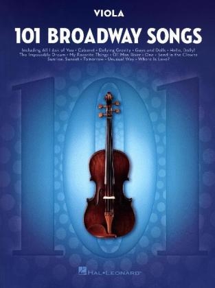 101 Broadway Songs: Viola