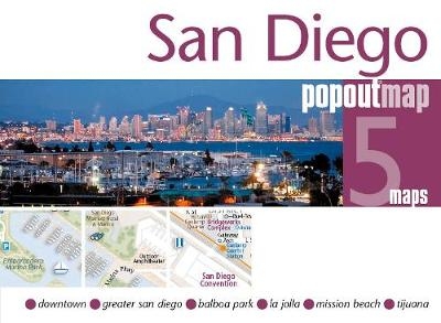 San Diego PopOut Map -  PopOut Maps