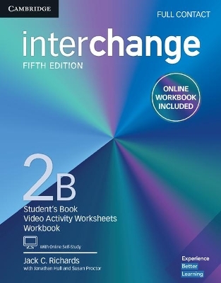 Interchange Level 2B Full Contact with Online Self-Study and Online Workbook - Jack C. Richards