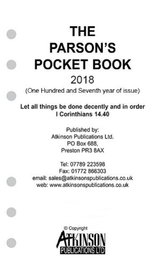 The Parson's Pocket Book - 