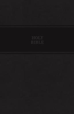 KJV Holy Bible: Personal Size Giant Print with 43,000 Cross References, Black Leathersoft, Red Letter, Comfort Print (Thumb Indexed): King James Version -  Thomas Nelson