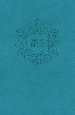 NKJV, Value Thinline Bible, Large Print, Turquoise Leathersoft, Red Letter, Comfort Print -  Thomas Nelson