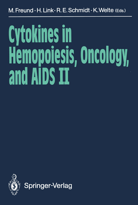 Cytokines in Hemopoiesis, Oncology, and AIDS II - 