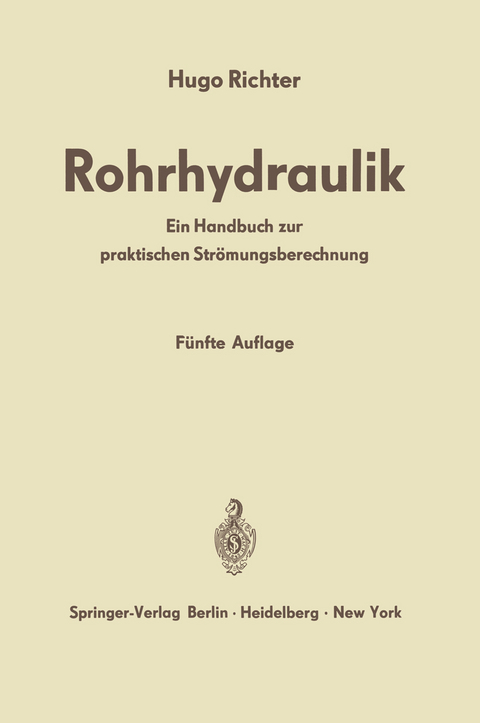 Rohrhydraulik - Hugo Richter