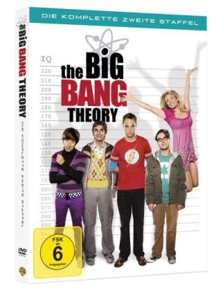 The Big Bang Theory. Staffel.2, 4 DVDs