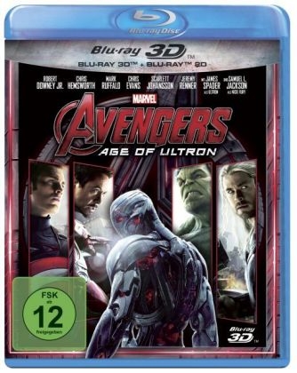 Avengers: Age of Ultron 3D, 1 Blu-ray (Steelbook)