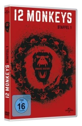 12 Monkeys. Staffel.1, 4 DVDs