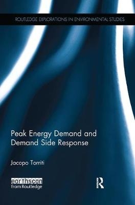 Peak Energy Demand and Demand Side Response - Jacopo Torriti