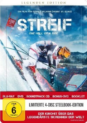 Streif - Legenden Edition, 2 DVDs + 1 Blu-ray + 1 Audio-CD (Steelbook)