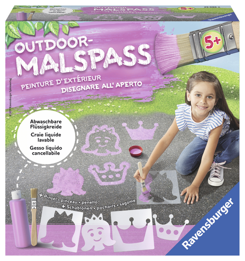 Outdoor Malspaß Prinzessin (lila)