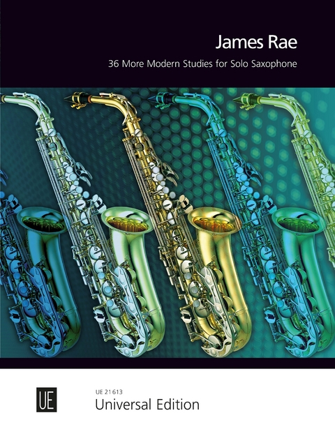 36 More Modern Studies für Saxophon solo (S/A/T/Bar) - James Rae