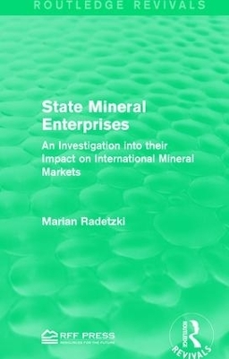 State Mineral Enterprises - Marian Radetzki