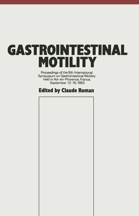 Gastrointestinal Motility - 