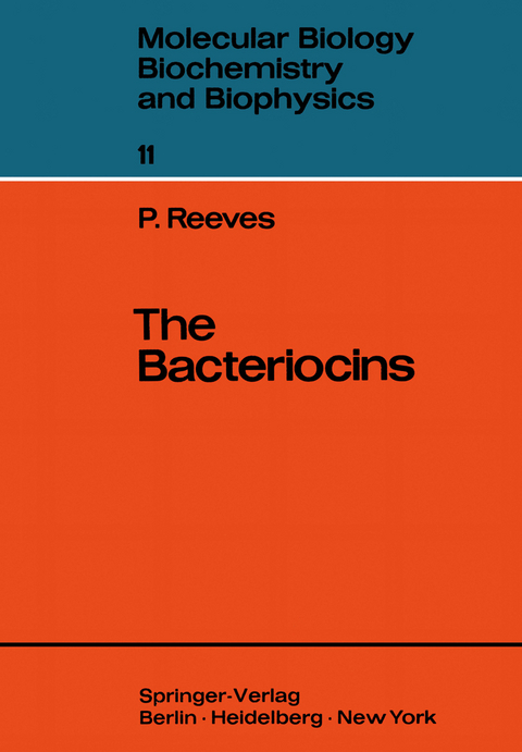 The Bacteriocins - Peter Reeves