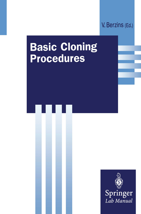 Basic Cloning Procedures - 