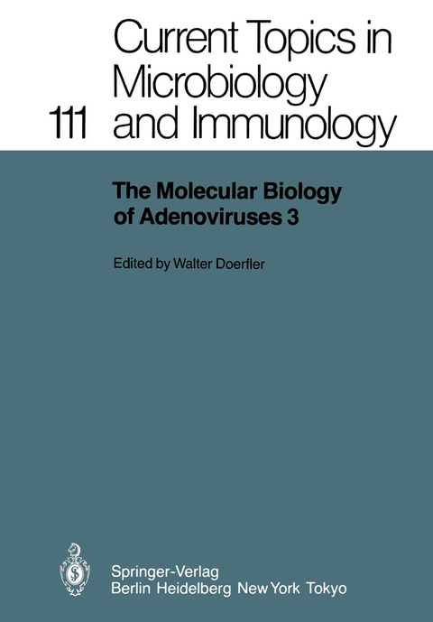 The Molecular Biology of Adenoviruses 3 - 