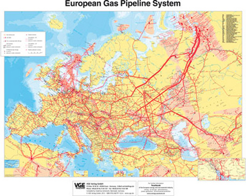 European Gas Pipeline System