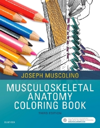 Musculoskeletal Anatomy Coloring Book - Joseph E. Muscolino