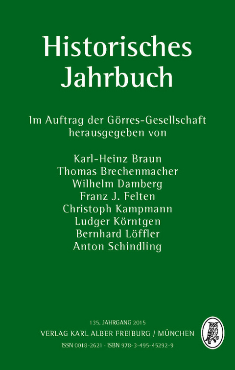 Historisches Jahrbuch - 