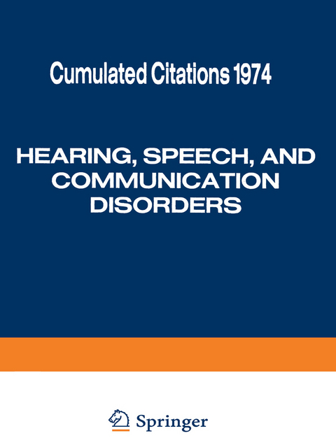 Hearing, Speech, and Communication Disorders - 