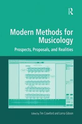 Modern Methods for Musicology - 