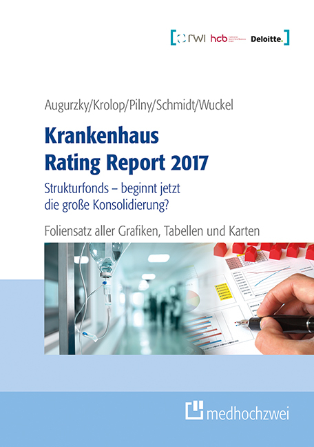 Krankenhaus Rating Report 2017 - Foliensatz-CD Schaubilder, Karten, Tabellen - Boris Augurzky, Sebastian Krolop, Adam Pilny, Christoph M. Schmidt, Christiane Wuckel