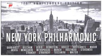 New York Philharmonic 175th Anniversary, 65 Audio-CDs