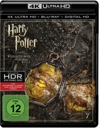 Harry Potter und die Heiligtümer des Todes 4K. Tl.1, 2 UHD-Blu-rays